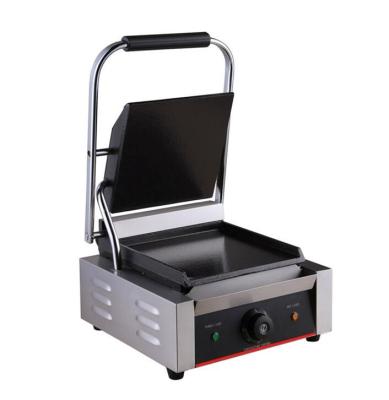 China Household Single Contact Grill Factory Supply Dish Press Panini Grill For Kitchen Equipment Electric Outdoor Griddle Sandwich Waffle Maker Toaster for sale