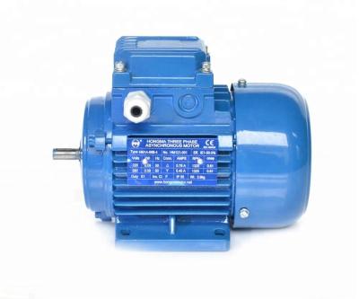 China Totally Enclosed MS IEC Electric Motor High Efficiency Standard Electric Motor HMA1-56B-4-0.09KW-B3 for sale