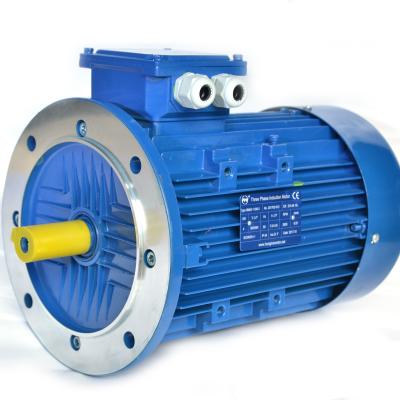 China Totally enclosed three-phase asynchronous electric 5kw induction motor for sale