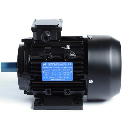 China Totally Enclosed 9kw Hp 2 Three Phase Pole AC 12 Electric Motor With Wholesale Price for sale