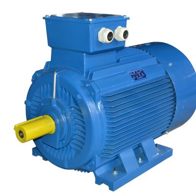 China Ningbo Electric Motor Manufacturer IE2 3000rpm Totally Enclosed Electric Motor 75kw for sale