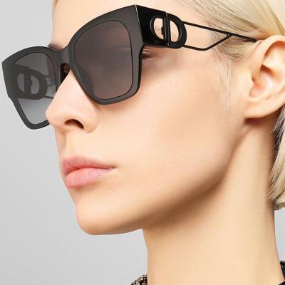 China Fashion Sunglasses Shape Vintage Luxury Women's Sun Glass Seller Oversized Branded Designer Sunglasses Shades 2021 For Lady for sale