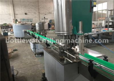 China Canned Juice Normal Pressure Filling Machine / Drinking Water Canning Machine for sale