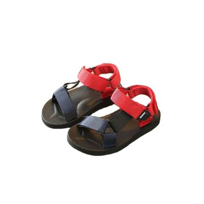 China Fashion trend Korean soft-soled baby comfortable sandals open toe popular cool boy slippers for sale