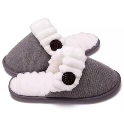 China Anti-odor fashion style Italian men's fur bedroom bed slippers big for wholesale for sale