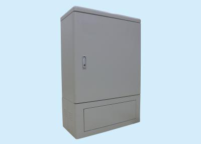 China Fiber Optic Cross Connecting Telecommunication Cabinets Stainless Steel for sale