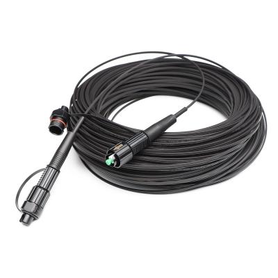 China 5.0 ronde kabel met/zonder van de de schakelaarvezel van FPR waterdicht Minisc/apc optisch HUAWEI compatibel Optisch het Flardkoord Te koop