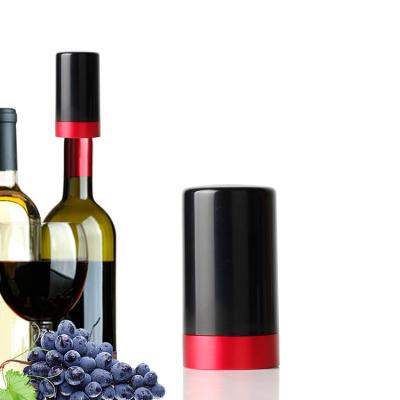 China High Quality And Durable Viable Decorative Aluminum Alloy Wine Stopper for sale