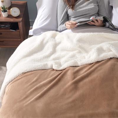 China DELUXE Sherpa Blankets for sale