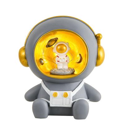 China Children Animal Money Cartoon Light Cartoon Fashion Astronaut Space Night Hot Selling Piggy Bank for sale