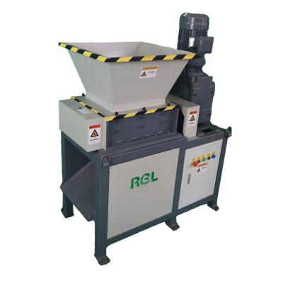 China Hotels Double shaft shredder machine for plastic shredding for sale