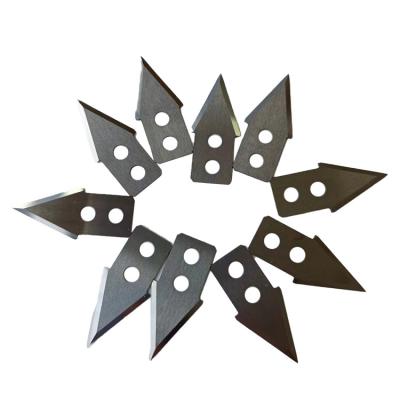 China Hotels Tungsten carbide blade vibration, pads cutter blade leather blade, laminating machine blade for sale