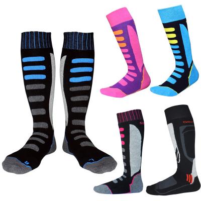 中国 Manufacturer Customized Thick Mid Length Ski Socks Breathable Ski Socks Sports Socks 販売のため