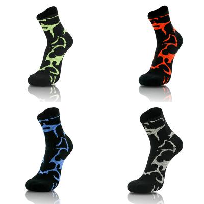 China Breathable Custom Gothic Mens And Womens Sports Boots Marathon Compression Socks for sale