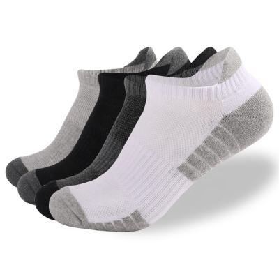 China Wholesale Mens Womens Cotton Breathable Hosiery Solid Breathable Shorts Shorts Casual Sports Socks Socks for sale