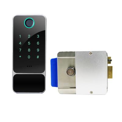 China Wholesale Apartment High Security Fingerprint Door Lock Smart Fingerprint Password Waterproof Biometric Digital Door Lock for sale