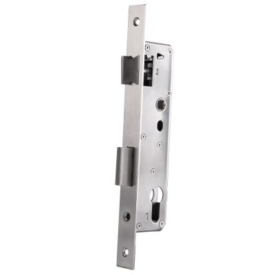 China EN 30*85 Customization Stainless Steel Lock Body Smart Steel Door Lock Europe Mortise for sale