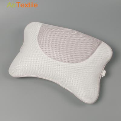 China Sustainable Luxury Bath Pillow 3d Mesh Bathtub Pillow 3d Air Spa Luxury Bath Pillow For Tub for sale