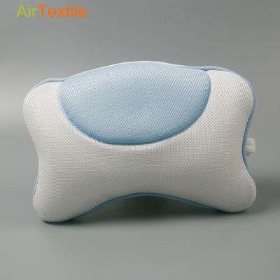 China Sustainable Bath Pillow 3d Bathtub Pillow Luxury Spa Bath Pillow For Tub for sale