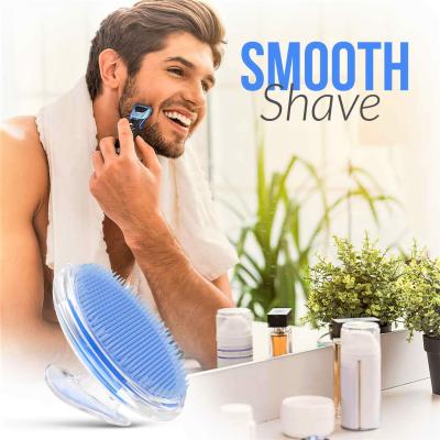 China Long Handle Body Massage Silicon Bath Brushes For Shower Silicone Brushes Bath Silicone Massage Bath Brush for sale