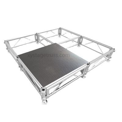 China Commercial Performance Layer Truss Assemble Portable Outdoor Concert Movable Layer Stage for sale