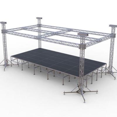 China 6082-T6 Aluminum Square Aluminum Stage Truss Structure for sale