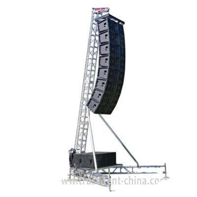 China 290*290mm 8m Large Outdoor Line Larry Truss Aluminum Triangle Speaker Truss Tower for sale