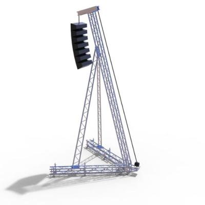 China 6082-T6 Loudspeaker Elevator Tower Truss Lighting Stand Aluminum Aluminum Elevator Truss Crank for sale