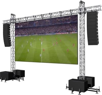 China 400x400mm 10x6m led display truss for sale