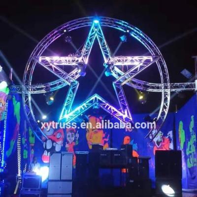 China 6082-T6 Aluminum Wedding Stage Light Round Platform Stage Structure for sale