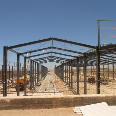 Китай Hi-Q Solid Prefabricated Steel Frame Workshop Нержавеющая сталь продается