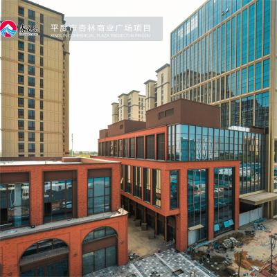 China Edificio de almacén prefabricado BV Edificio de estructura de acero laminado en caliente en venta