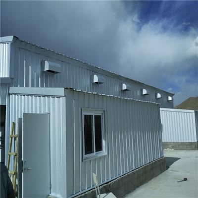 China Galvanized Steel A Type Egg Production Chicken Enclosure For Automated Feeding And Drinking Systems en venta