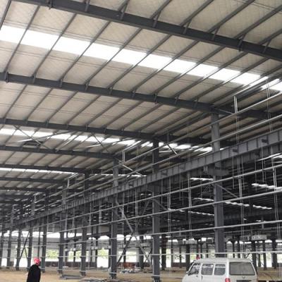 China SGS Steel Frame Office Buildings OEM Steel Structure Warehouse Te koop