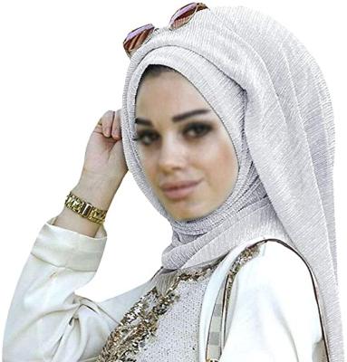 China Feel Comfortable In The Running Scarves Snap Turban Arab Muslim Women Ladies Headscarf for sale