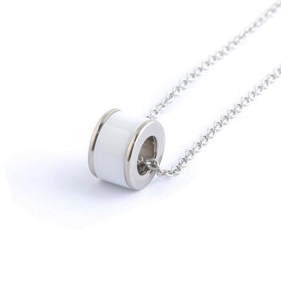 China Pure Titanium Man Light Jewelry Fashion Titanium Ceramic Bead Pendant for sale