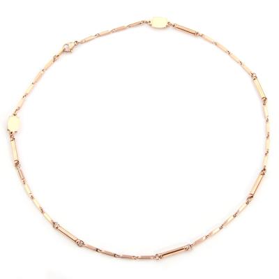 China FASHIONABLE Hot Sale Rose Gold Plated Japan Power Energy Balance Necklace for sale