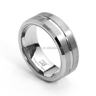 China Fast Delivery 38 Healthy Jewelry 316l Stainless Steel Rings With Diamond Stainless Steel Swivel Ring for sale