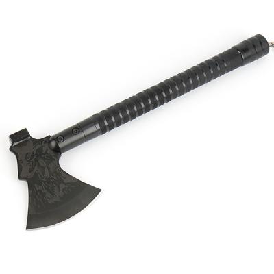 China Unrated Custom Blade Camping Stainless Steel Survival Hatchet Tactical Ax With Aluminum Handle Ax for sale