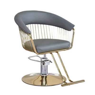 China Antique Cheap Comfortable SPA Beauty Salon Hydraulic Barber Styling Chairs LC263 for sale