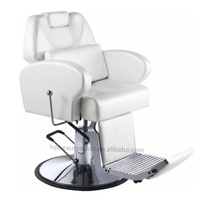 China Customized Antique Cheap White Heavy Duty Synthetic Leather Salon Barber Chair Hairdressing Furniture BC8867 for sale