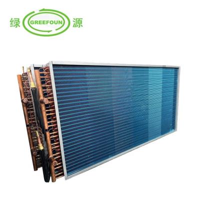 China Heat Exchange Cooler Heat Exchanger Copper Foil Air Cooled Evaporator Boiler Heat Exchanger for sale