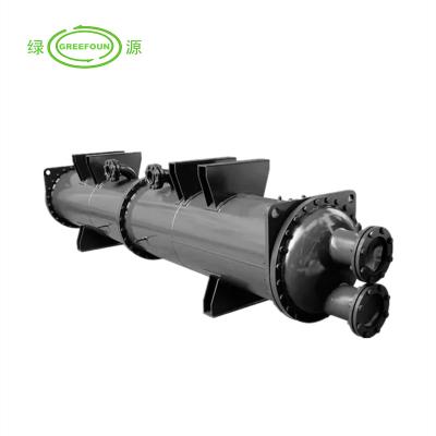 China Industry Stainless Steel Condenser R22 R410A Refrigeration Marine Heat Exchanger Tubular Condenser For Industrial Cooling for sale