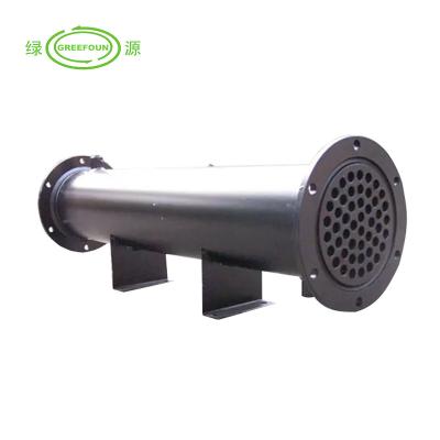 China Industry Marine Water Cooled Condenser Heat Exchanger Stainless Steel Carbon Steel Condenser R22 Cooling Refrigeration for sale