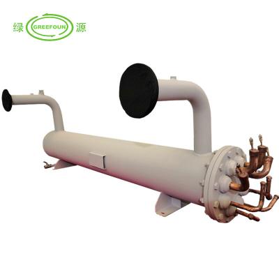 China Cooling Industry Air Conditioning Evaporator Heat Exchanger China Manufacturer Titanium Tubular Water Cooled Chiller for sale