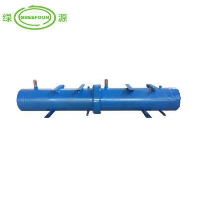 China Marine Water Cooled Refrigeration Parts Condenser Tube Shell Heat Exchanger Condenser Price for sale