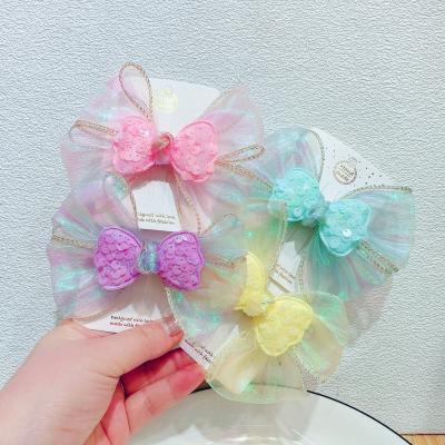 China Sweet Cute Kids Fashion Girls Hairpins Hairpins Headband Flower Bow Hair Clips For Fashion Hair Accessories Set for sale