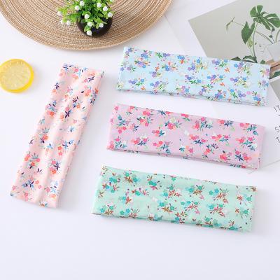 China Fashion Woman Hair Accessories Soft Various Color Elastic Hairbands SPA Nylon Hairbands For Girls for sale