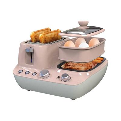 China Hotel Low Price Multifunction Electric Household 3in1breakfast Makers Toasted Cut Sandwich Maker Machine for sale