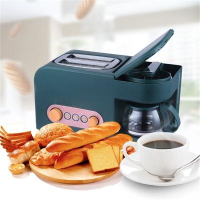 China High Quality Hotel OEM/ODM 1400W Multifunction 2 Logo In 1breakfast Sandwich Makers Breakout Maker With Coffee Pot for sale